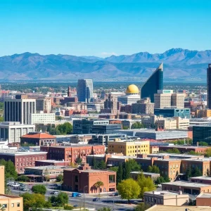 Cityscape of Albuquerque highlighting technology and workforce training