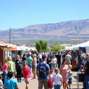 Families enjoying outdoor events in Albuquerque