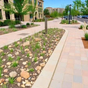 Rain gardens and permeable pavements in Albuquerque