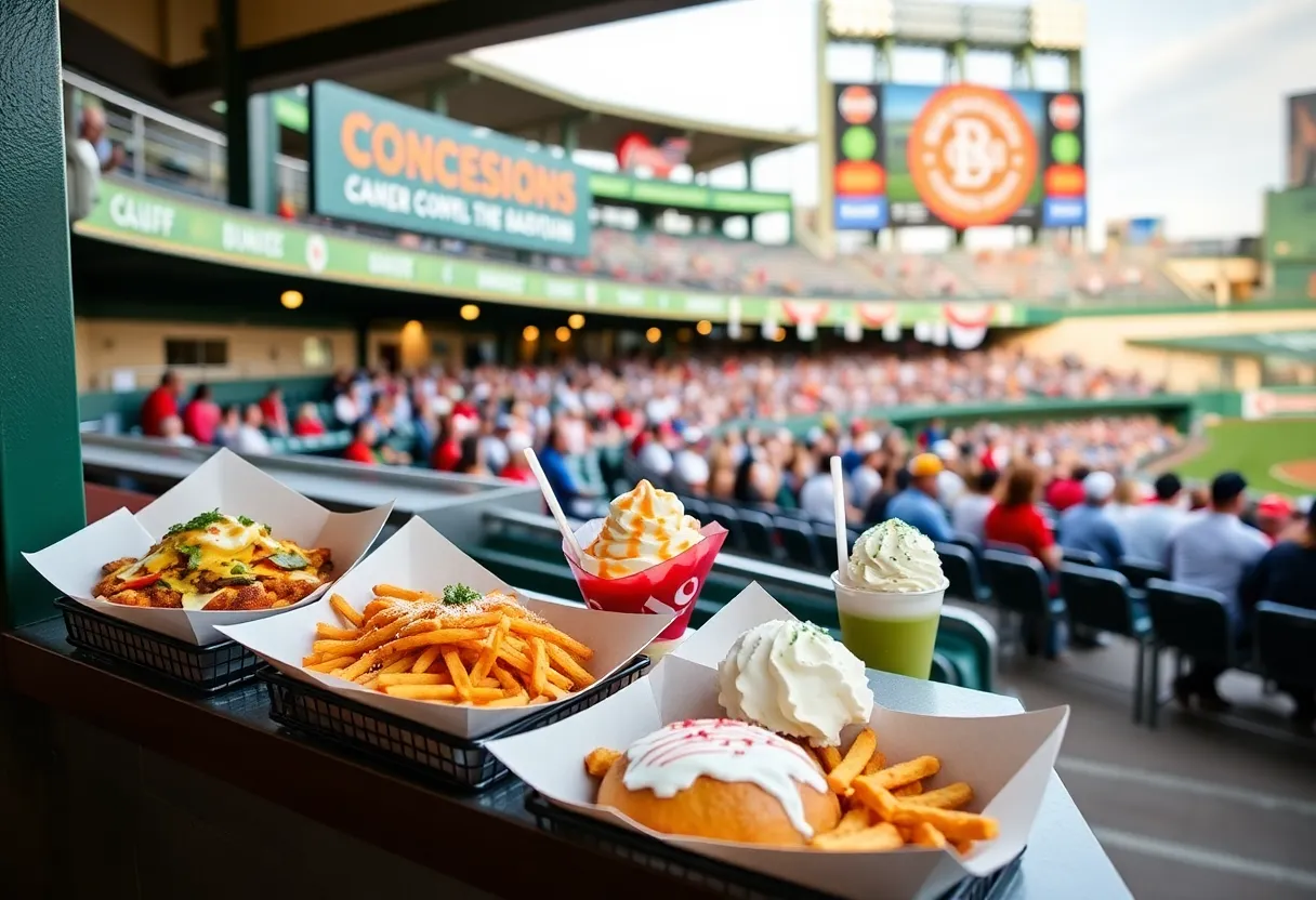 New concession menu items at Albuquerque Isotopes stadium