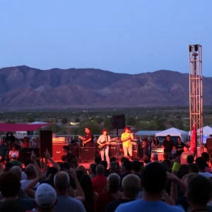 Live performance by Levi Platero Band and Eric Gales in Albuquerque