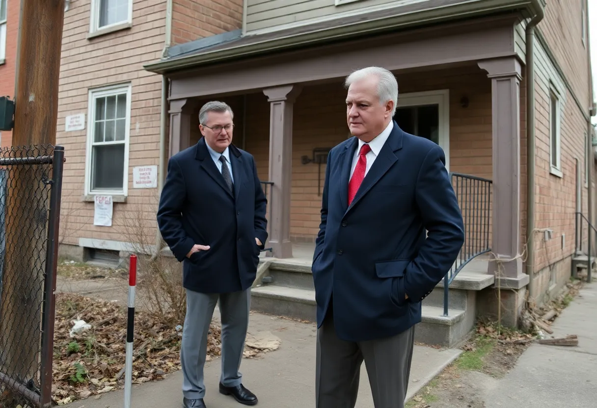 Albuquerque city official overseeing a property foreclosure
