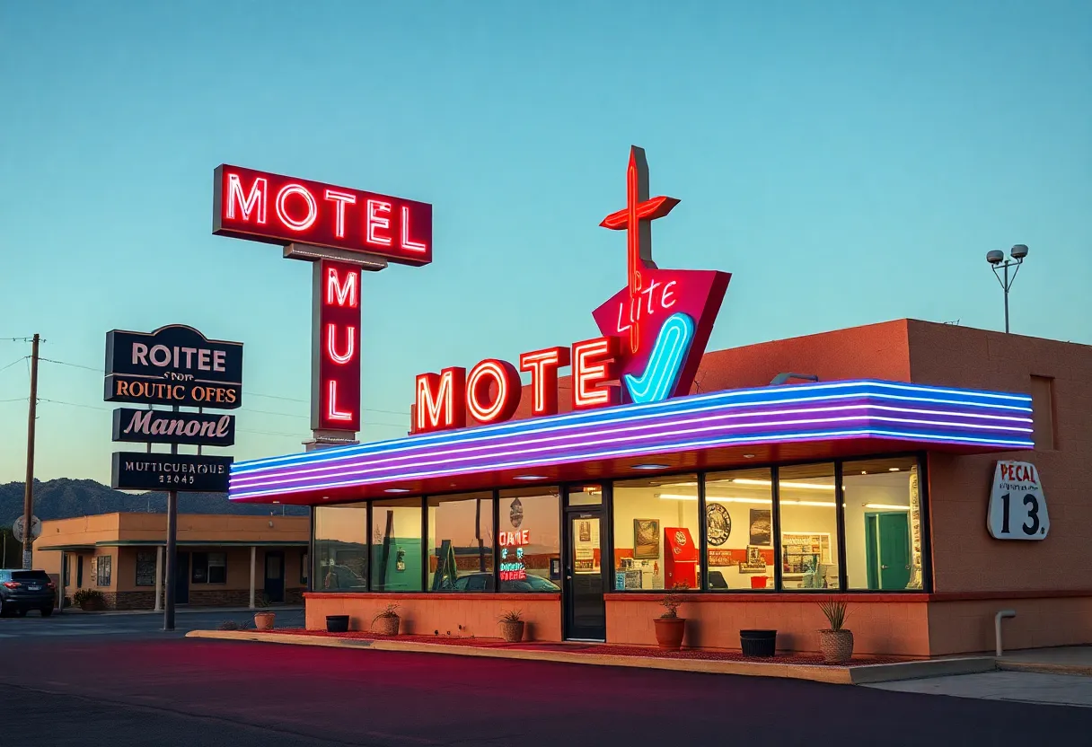 Iconic Breaking Bad motel in Albuquerque