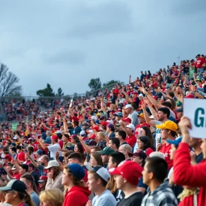 Central New Mexico Community College football team celebrating