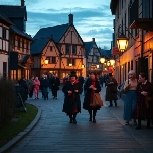 A group participating in Dia de los Muertos walking tours