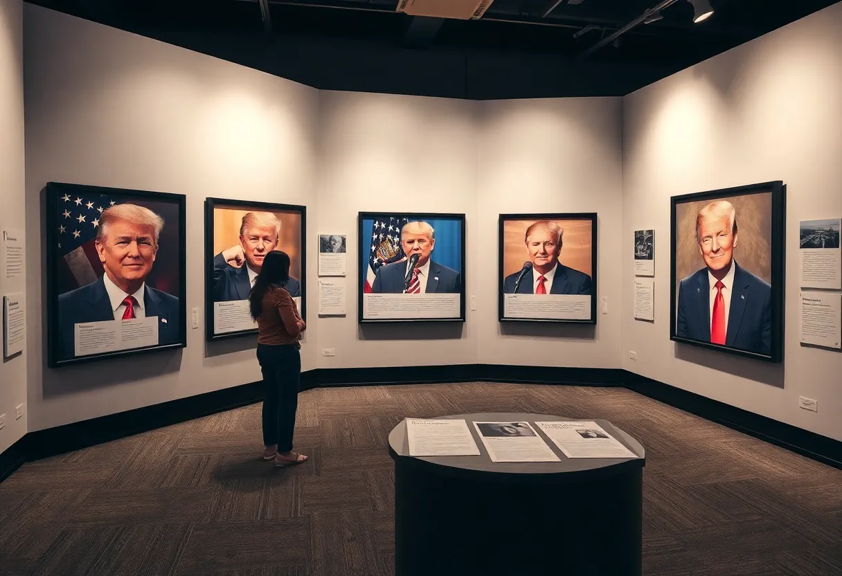 Art exhibit addressing digital misinformation in Albuquerque