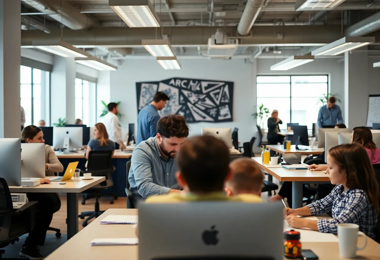 Albuquerque office showcasing family-friendly workplace policies