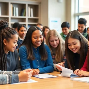 High school students learning about financial literacy in Albuquerque workshops