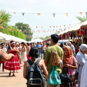Attendees at the Indigenous Heritage Celebration enjoying traditional dances and storytelling.