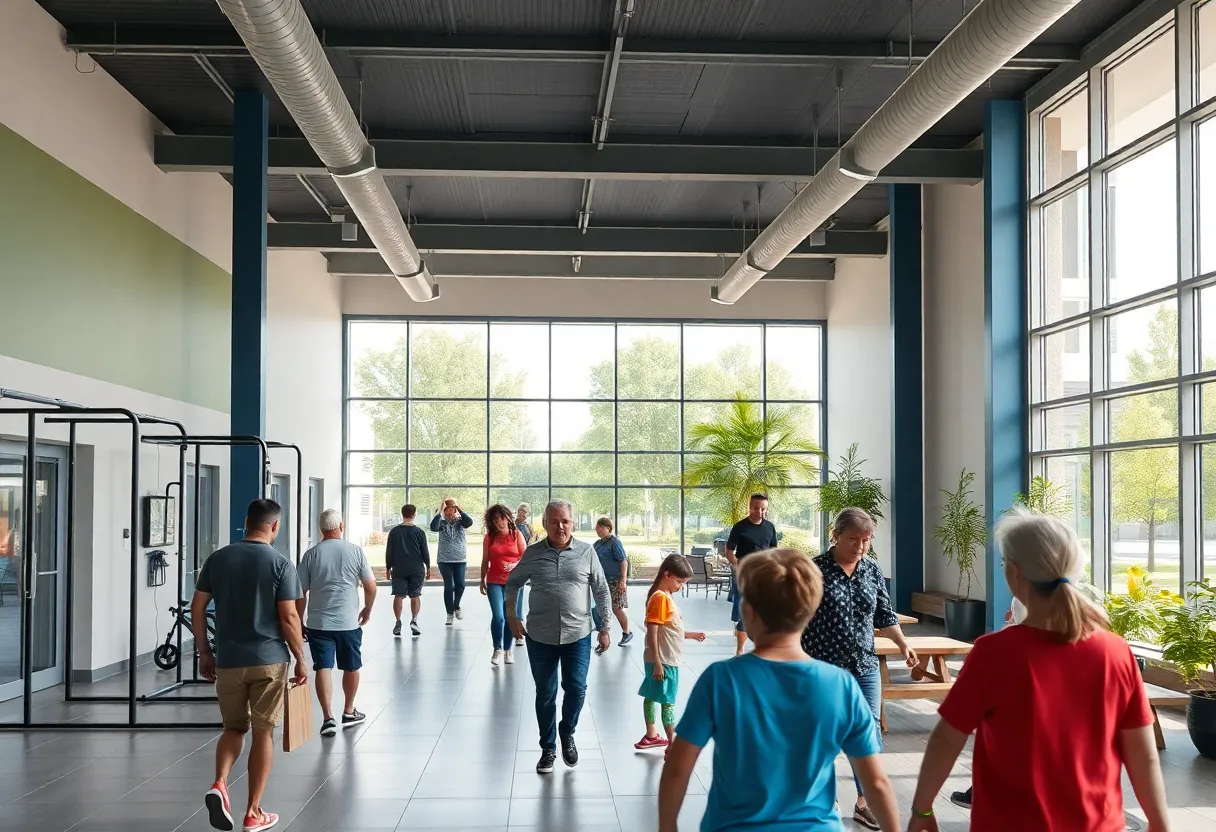 Renovated Joan Jones Community Center in Albuquerque