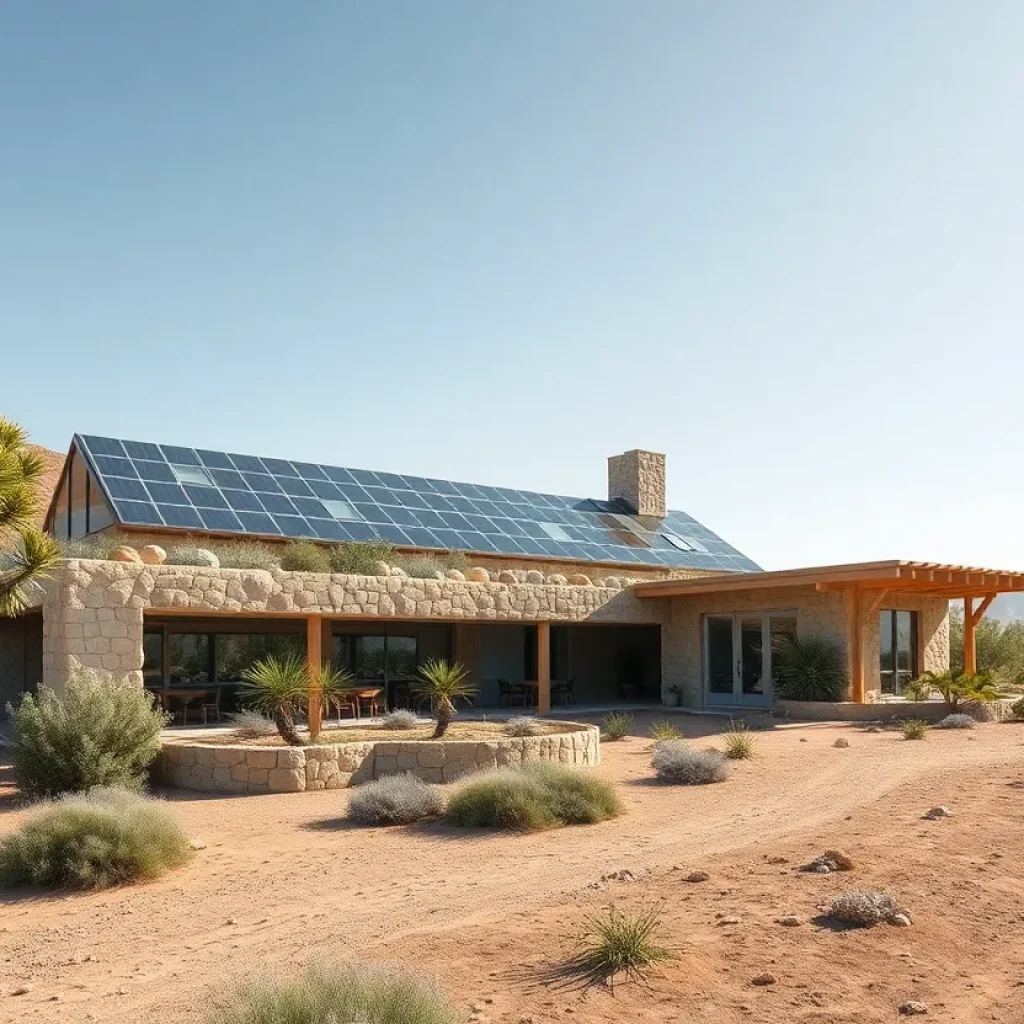 Innovative nature-inspired architecture in an arid climate