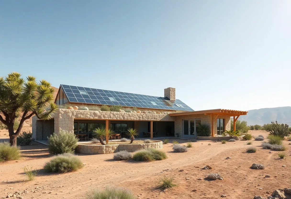 Innovative nature-inspired architecture in an arid climate