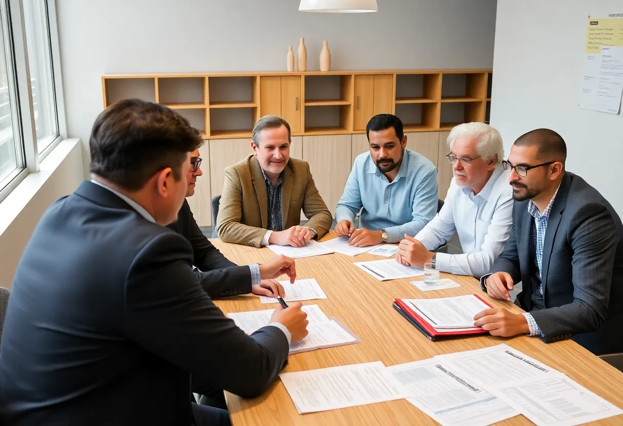 Business owners in New Mexico discussing the impact of tariffs on their operations.