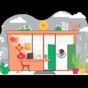 Image representing the opening of New Mexico's economic development office in Mexico City.