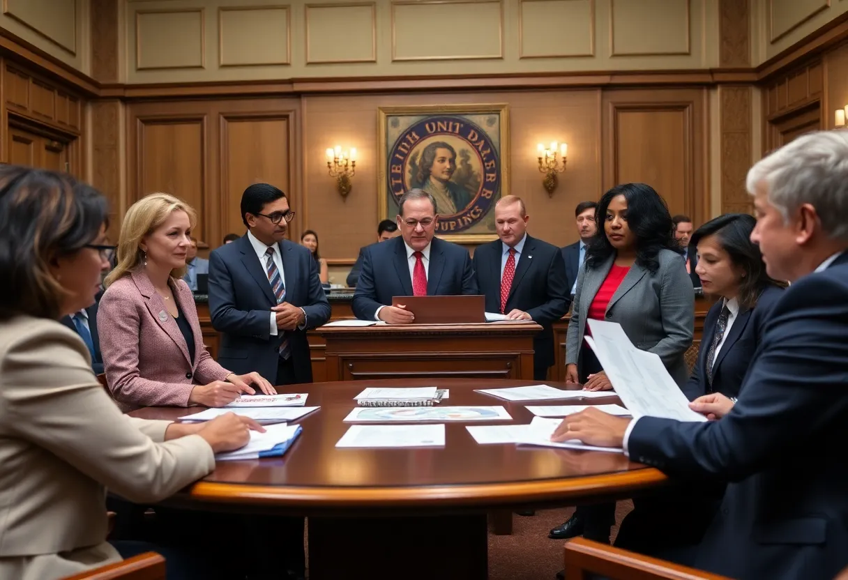 New Mexico lawmakers in an emergency session regarding SNAP benefits