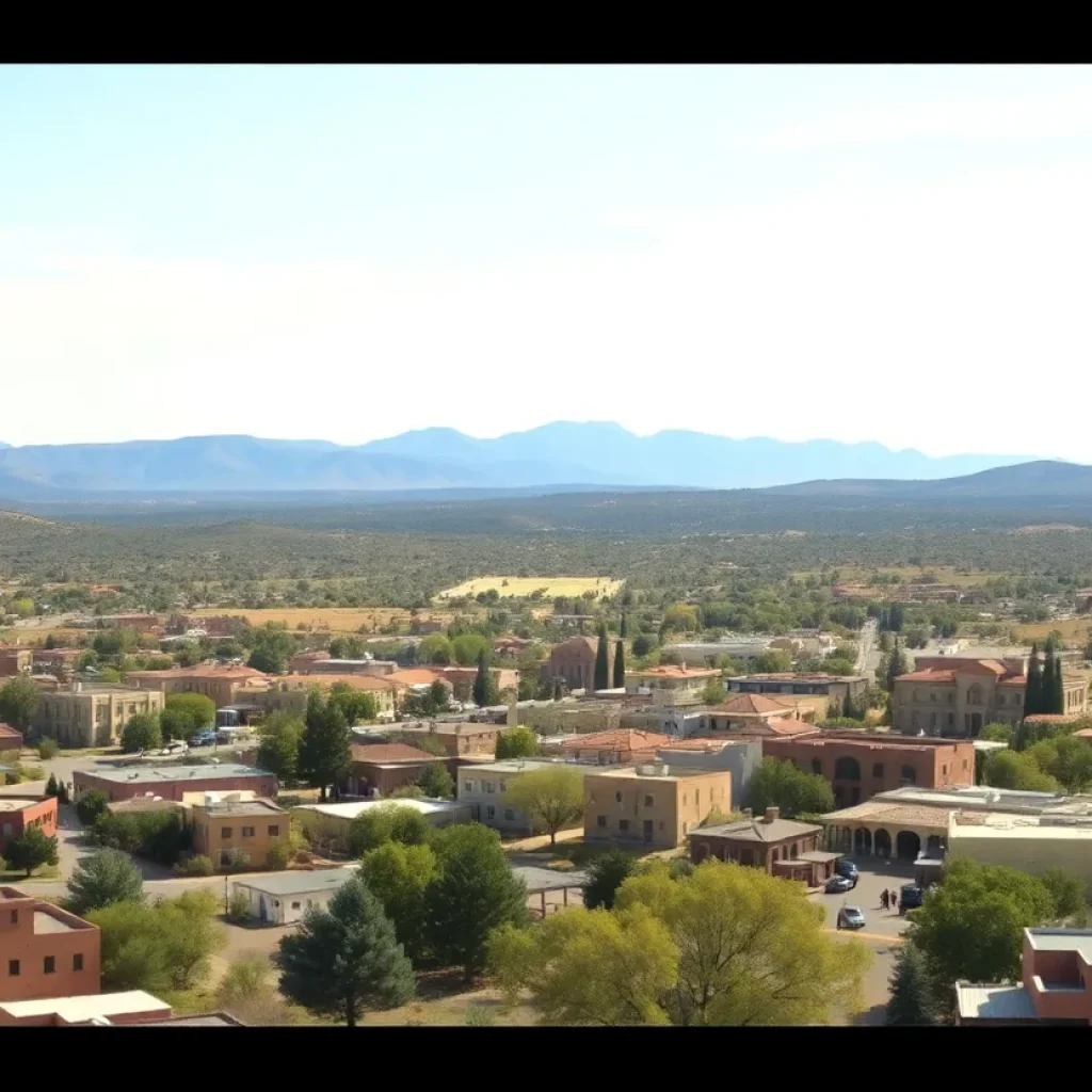 Scenic view of New Mexico representing its political landscape