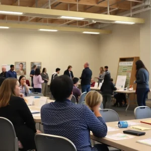 Participants engaged in an opioid crisis awareness workshop in Albuquerque