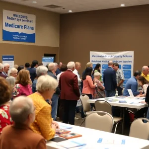 Attendees participating in Optum New Mexico's Medicare plans seminar