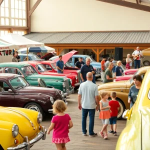 Families enjoying pop-up events at Route 66 Visitor Center in Albuquerque