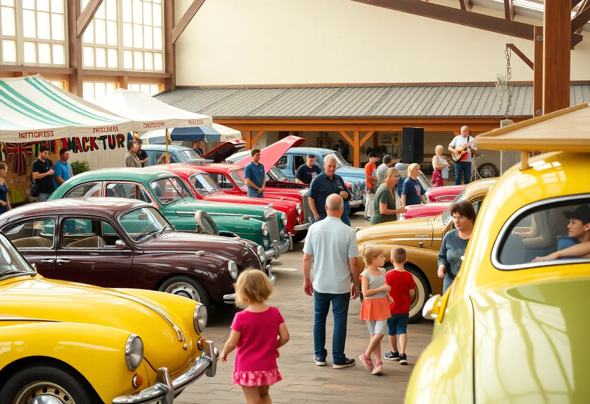 Families enjoying pop-up events at Route 66 Visitor Center in Albuquerque