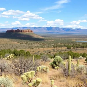Scenic landscapes in Santa Fe County showcasing preserved open space.
