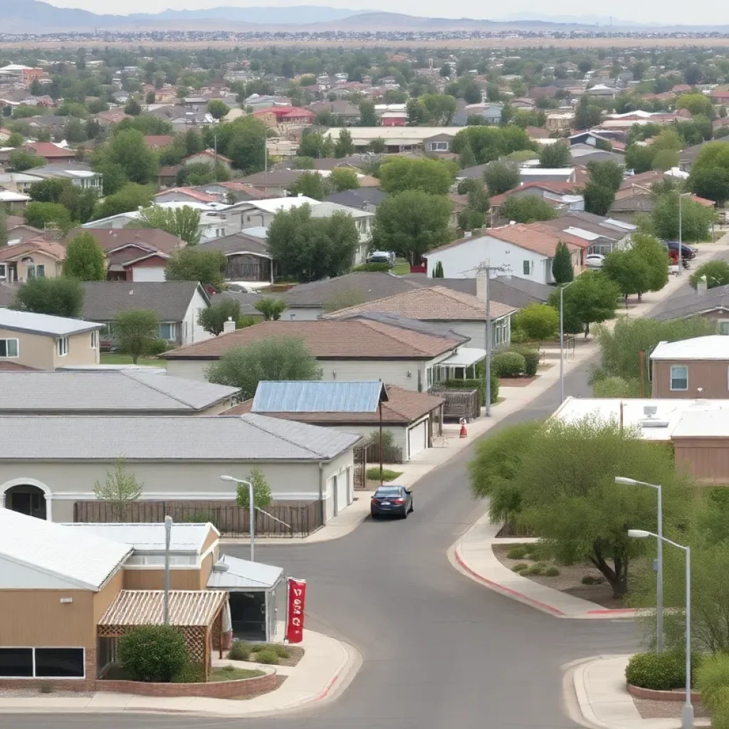 Community members engaging during a local election in Southeast Albuquerque.