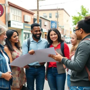 Small business owners collaborating in New Mexico