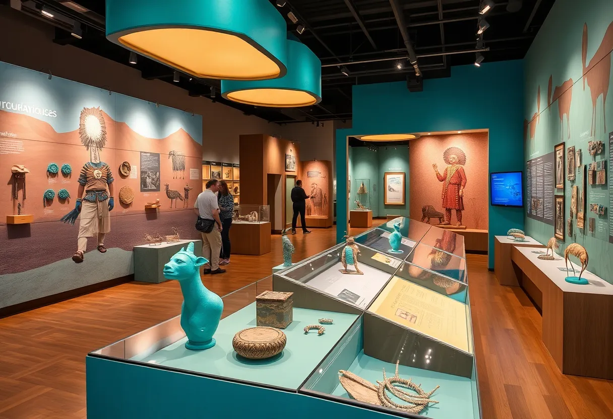 Rendering of new Turquoise Museum facility in Old Town Albuquerque