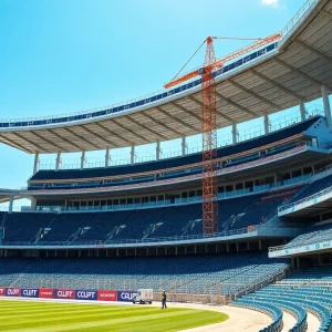 Renovation of University Stadium at University of New Mexico.