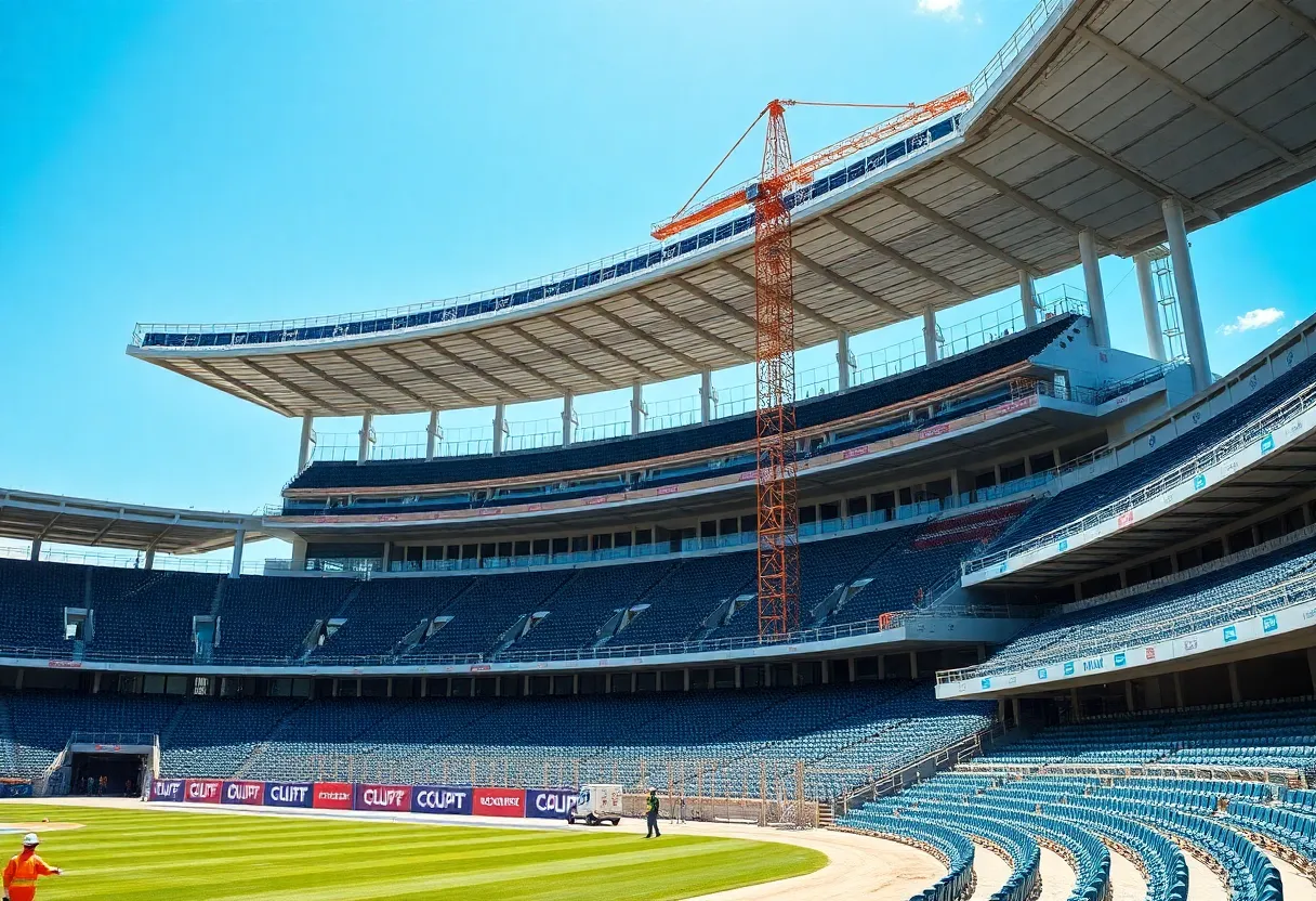 Renovation of University Stadium at University of New Mexico.